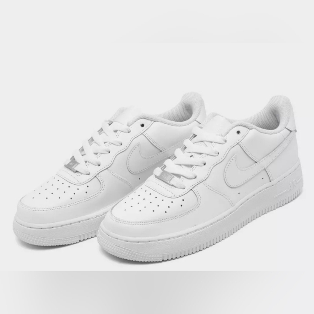 Nike Air Force 1 Low White Casual Shoes, Y7 Women 8.5 Men 7 - Picture 13 of 13